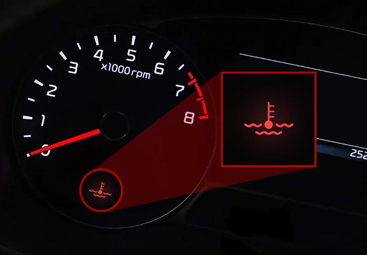 Piros motor hűtőfolyadék lámpa: Állítsa le az autót most! 🚨